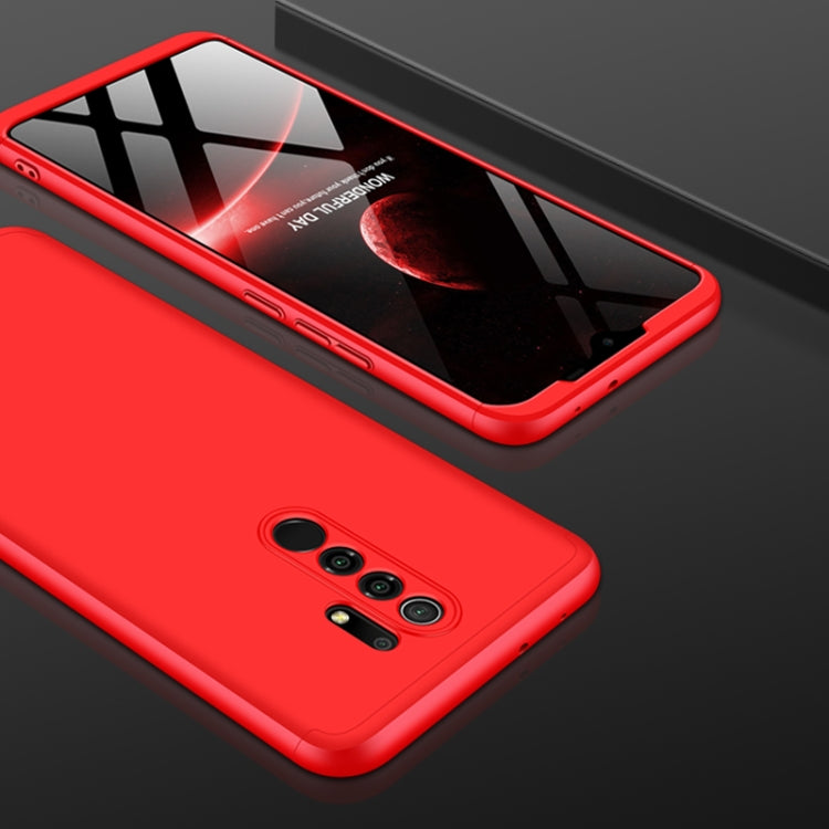 For Xiaomi Redmi 9 GKK Three Stage Splicing Full Coverage PC Protective Case