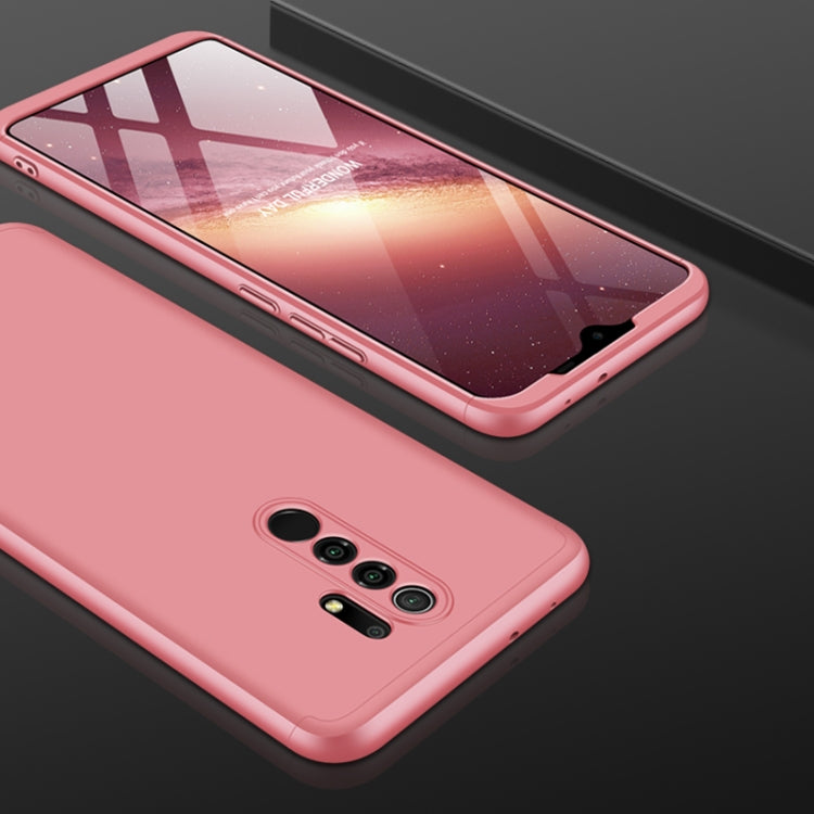 For Xiaomi Redmi 9 GKK Three Stage Splicing Full Coverage PC Protective Case