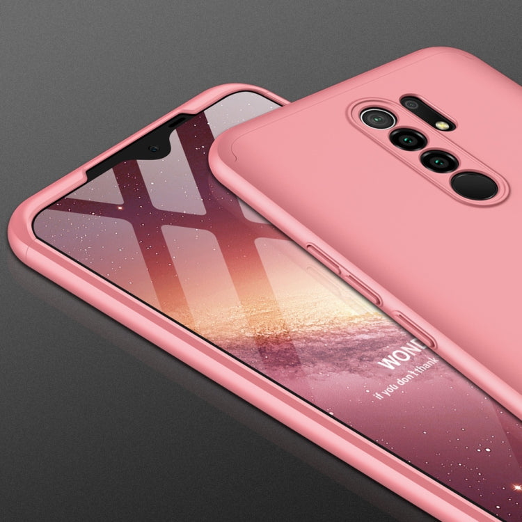 For Xiaomi Redmi 9 GKK Three Stage Splicing Full Coverage PC Protective Case