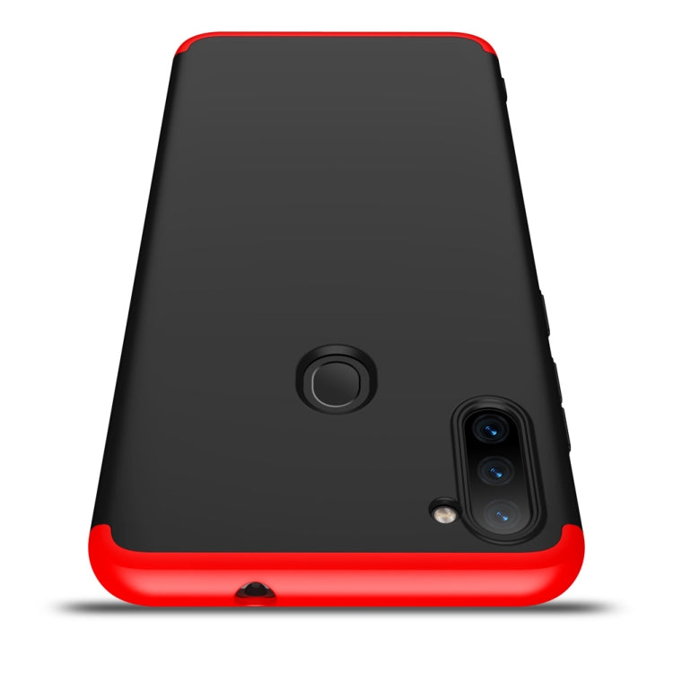 For Samsung Galaxy A11 GKK Three Stage Splicing Full Coverage PC Protective Case