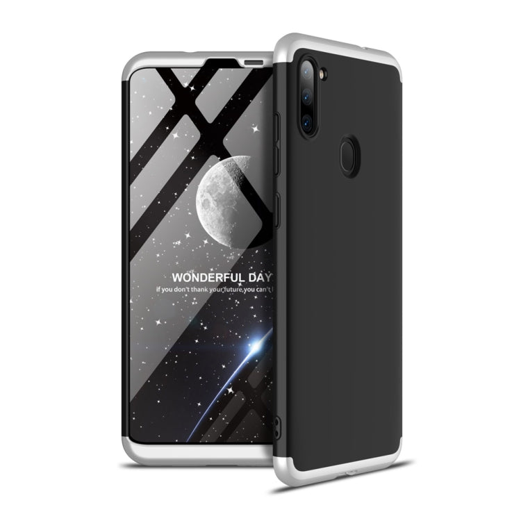 For Samsung Galaxy A11 GKK Three Stage Splicing Full Coverage PC Protective Case