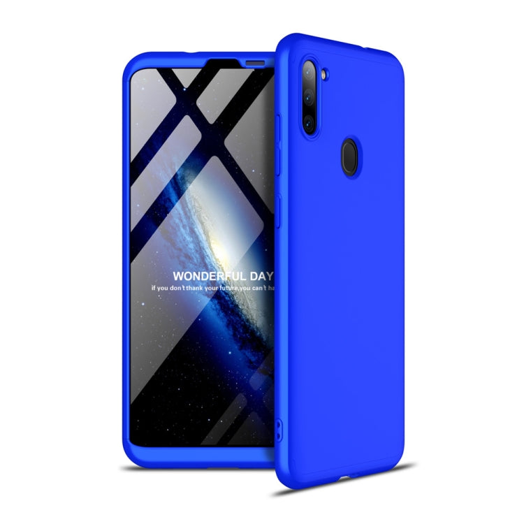 For Samsung Galaxy A11 GKK Three Stage Splicing Full Coverage PC Protective Case