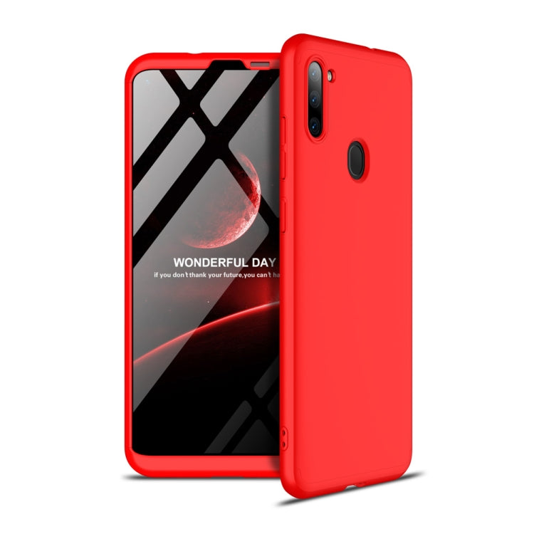For Samsung Galaxy A11 GKK Three Stage Splicing Full Coverage PC Protective Case
