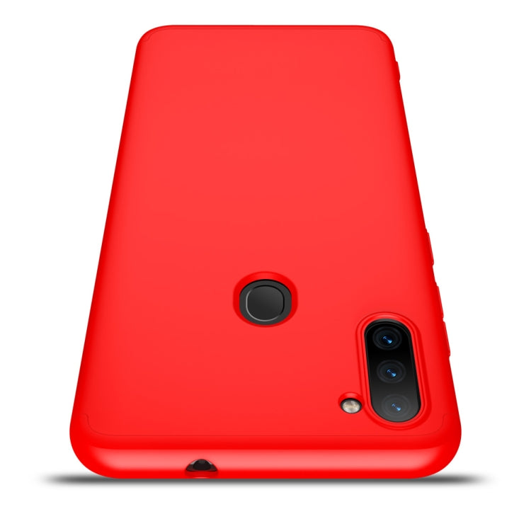 For Samsung Galaxy A11 GKK Three Stage Splicing Full Coverage PC Protective Case