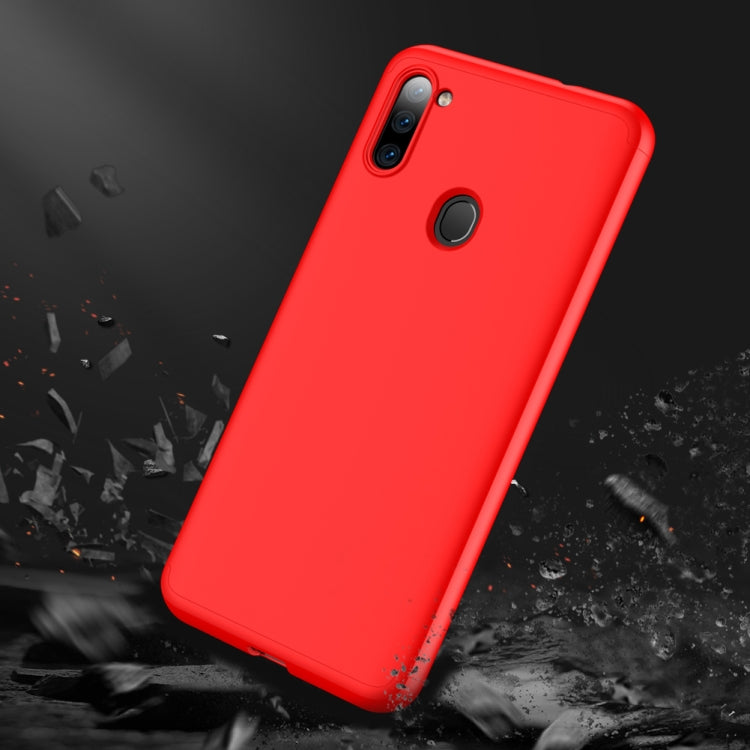 For Samsung Galaxy A11 GKK Three Stage Splicing Full Coverage PC Protective Case