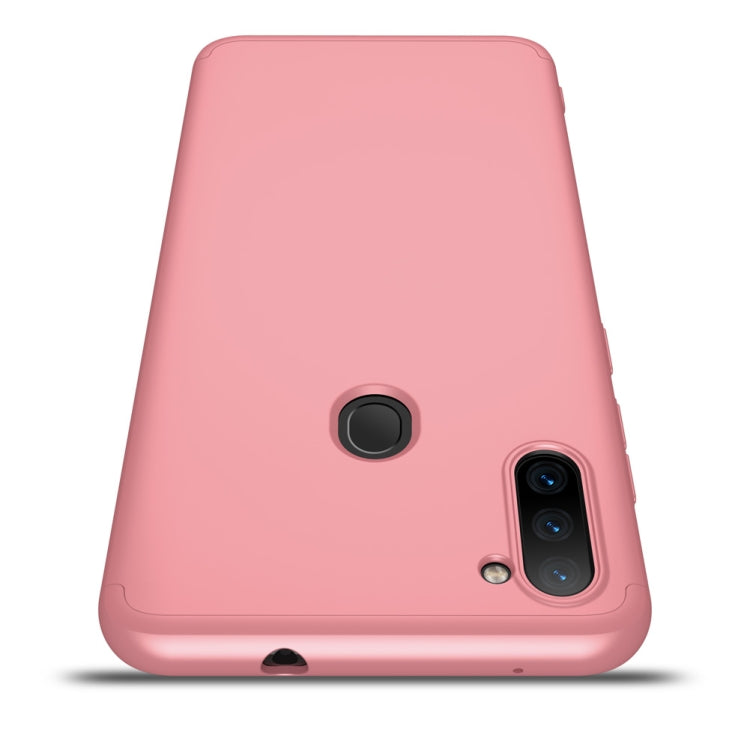 For Samsung Galaxy A11 GKK Three Stage Splicing Full Coverage PC Protective Case