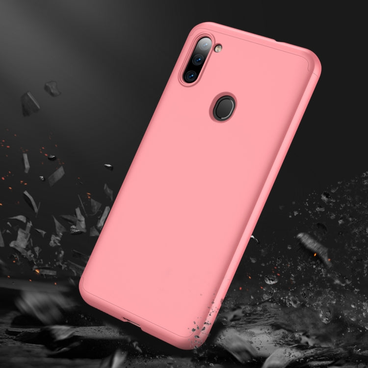 For Samsung Galaxy A11 GKK Three Stage Splicing Full Coverage PC Protective Case