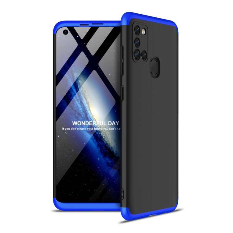For Samsung Galaxy A21s GKK Three Stage Splicing Full Coverage PC Protective Case