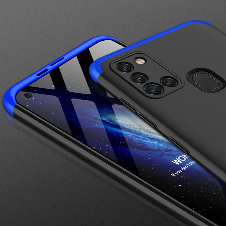 For Samsung Galaxy A21s GKK Three Stage Splicing Full Coverage PC Protective Case