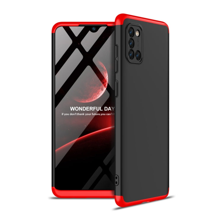 For Samsung Galaxy A31 GKK Three Stage Splicing Full Coverage PC Protective Case