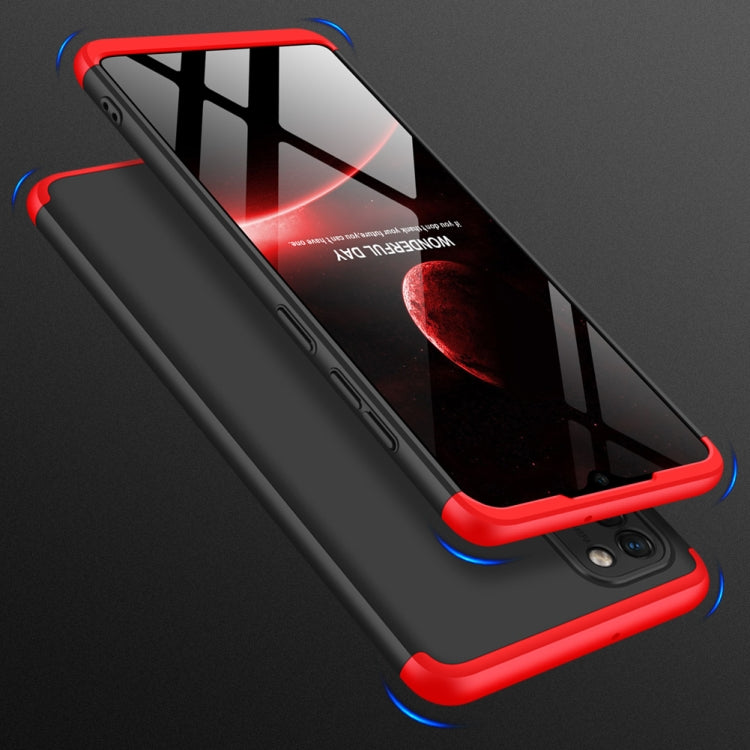 For Samsung Galaxy A31 GKK Three Stage Splicing Full Coverage PC Protective Case