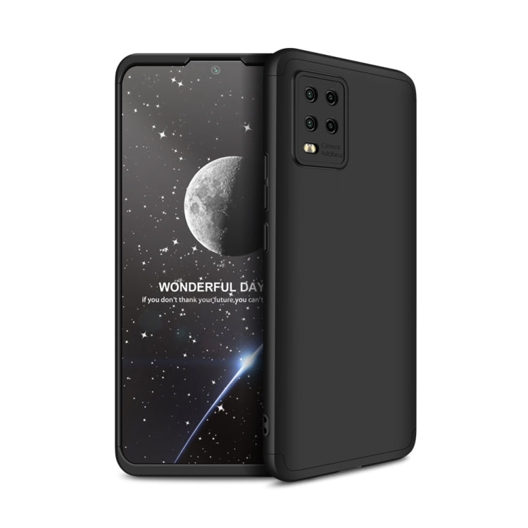 For Xiaomi Mi 10 Lite 5G GKK Three Stage Splicing Full Coverage PC Protective Case