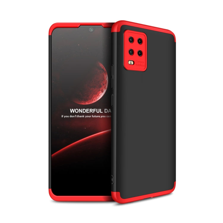 For Xiaomi Mi 10 Lite 5G GKK Three Stage Splicing Full Coverage PC Protective Case