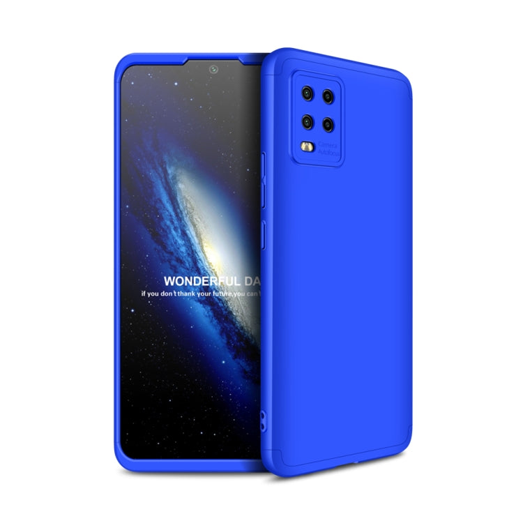 For Xiaomi Mi 10 Lite 5G GKK Three Stage Splicing Full Coverage PC Protective Case