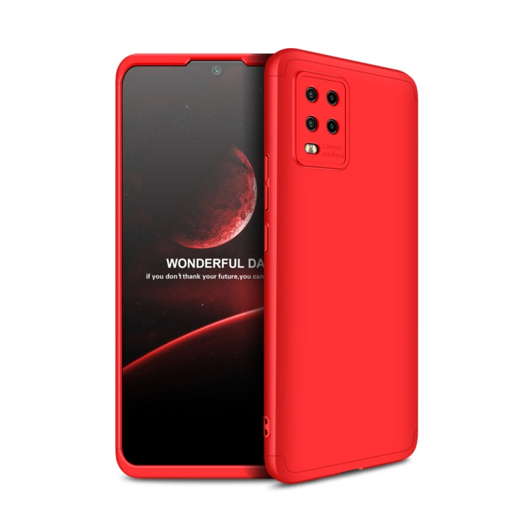 For Xiaomi Mi 10 Lite 5G GKK Three Stage Splicing Full Coverage PC Protective Case