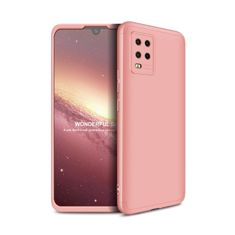 For Xiaomi Mi 10 Lite 5G GKK Three Stage Splicing Full Coverage PC Protective Case