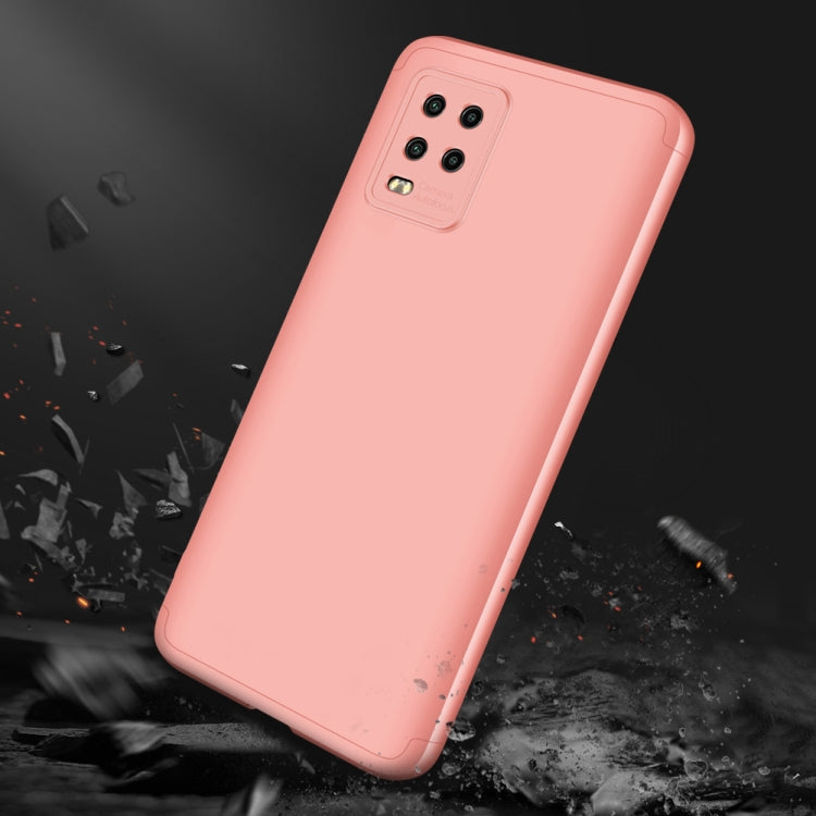 For Xiaomi Mi 10 Lite 5G GKK Three Stage Splicing Full Coverage PC Protective Case