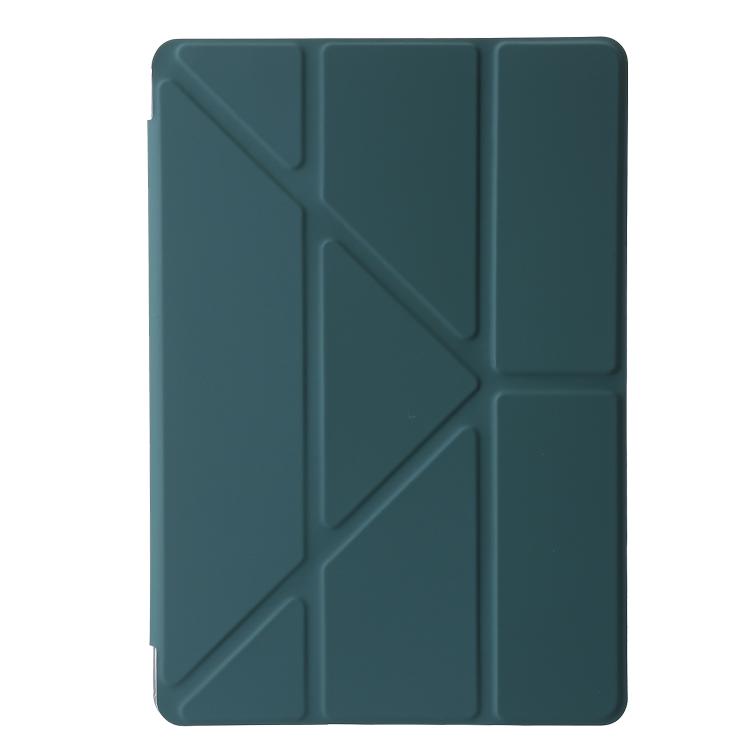 For Lenovo Xiaoxin Pad 11 2025 Clear Acrylic Deformation Leather Tablet Case