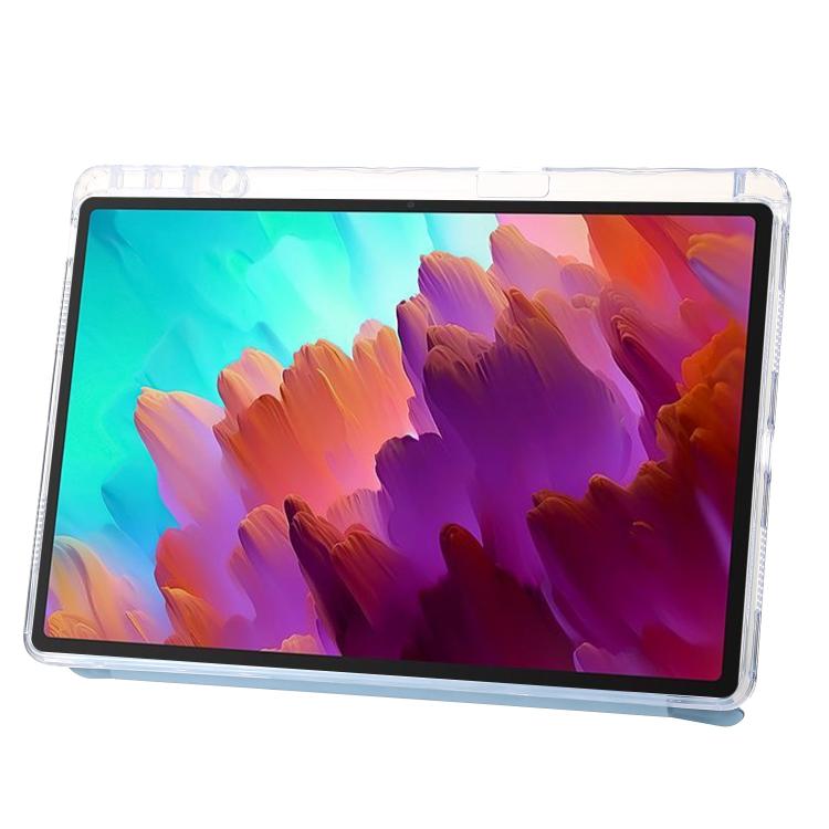 For Lenovo Xiaoxin Pad 11 2025 Clear Acrylic Deformation Leather Tablet Case