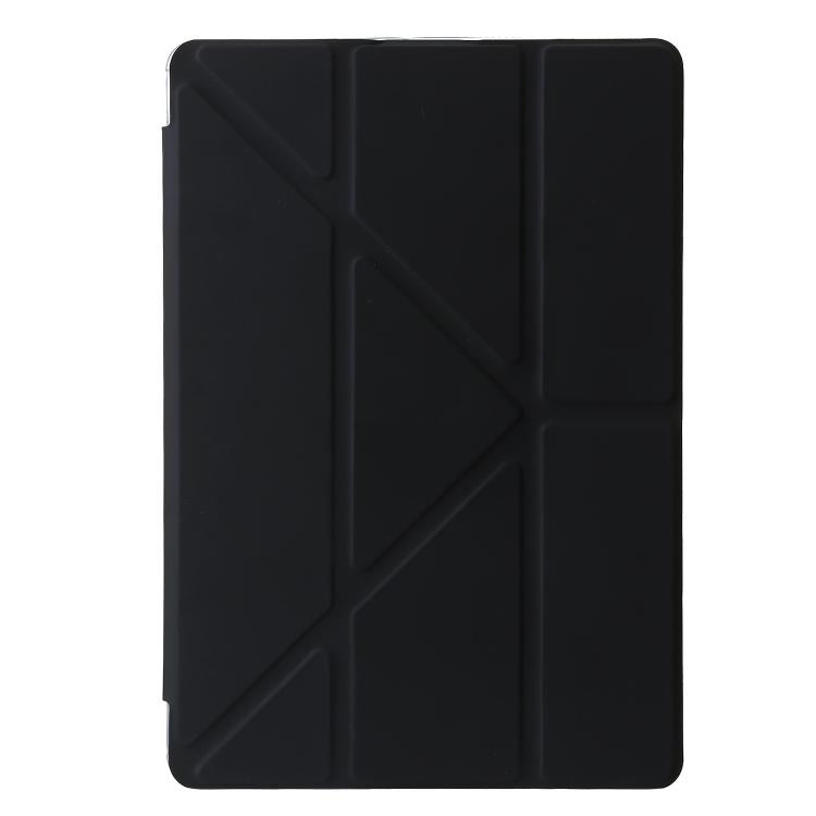 For Lenovo Xiaoxin Pad 11 2025 Clear Acrylic Deformation Leather Tablet Case