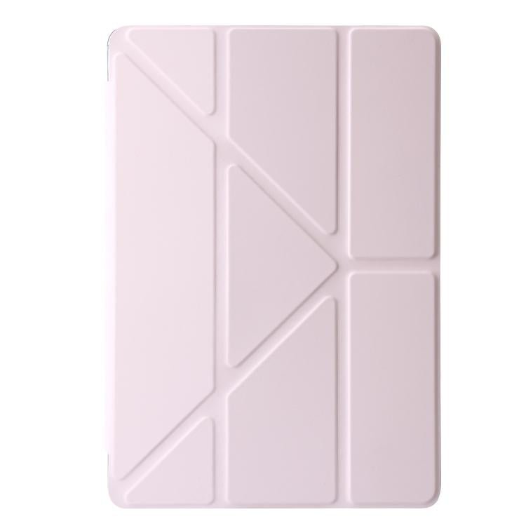 For Lenovo Xiaoxin Pad 11 2025 Clear Acrylic Deformation Leather Tablet Case