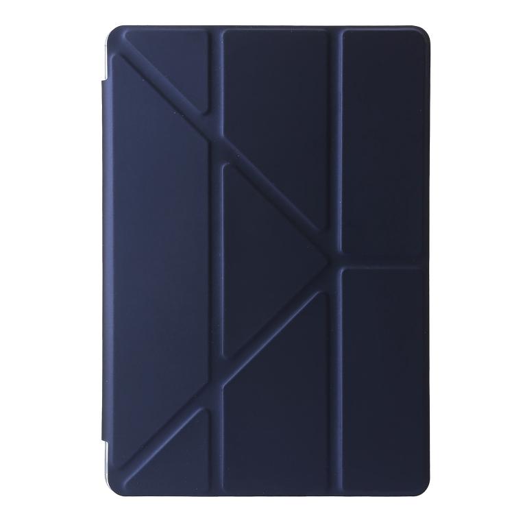 For Lenovo Xiaoxin Pad 11 2025 Clear Acrylic Deformation Leather Tablet Case