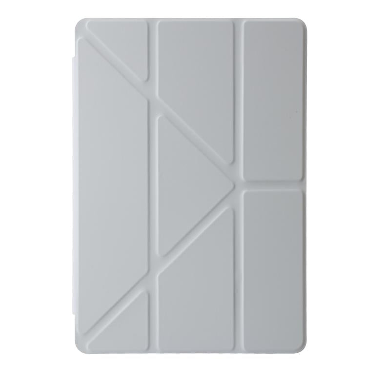 For Lenovo Xiaoxin Pad 11 2025 Clear Acrylic Deformation Leather Tablet Case
