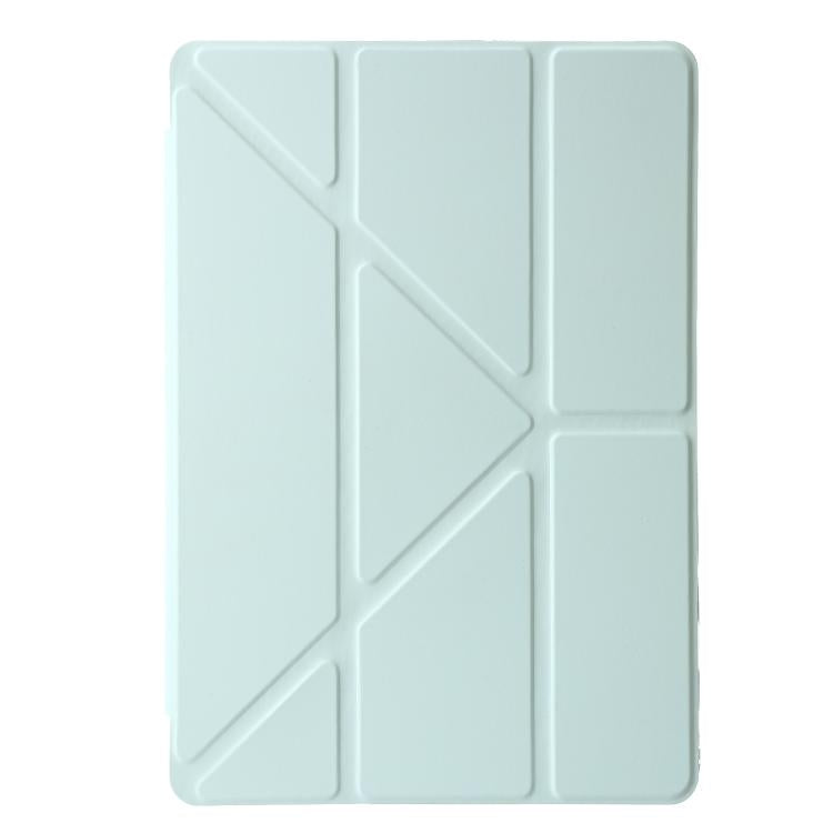 For Lenovo Xiaoxin Pad 11 2025 Clear Acrylic Deformation Leather Tablet Case