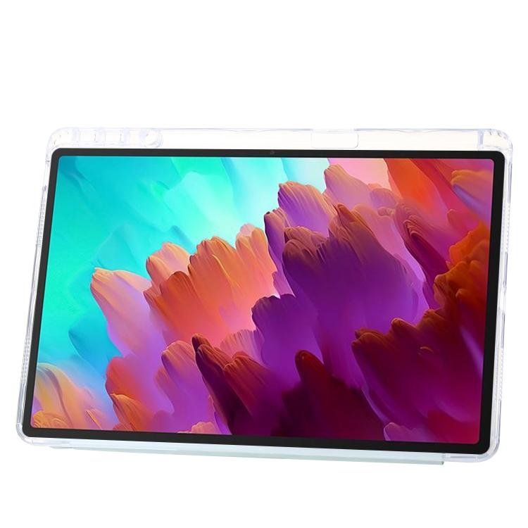 For Lenovo Xiaoxin Pad 11 2025 Clear Acrylic Deformation Leather Tablet Case
