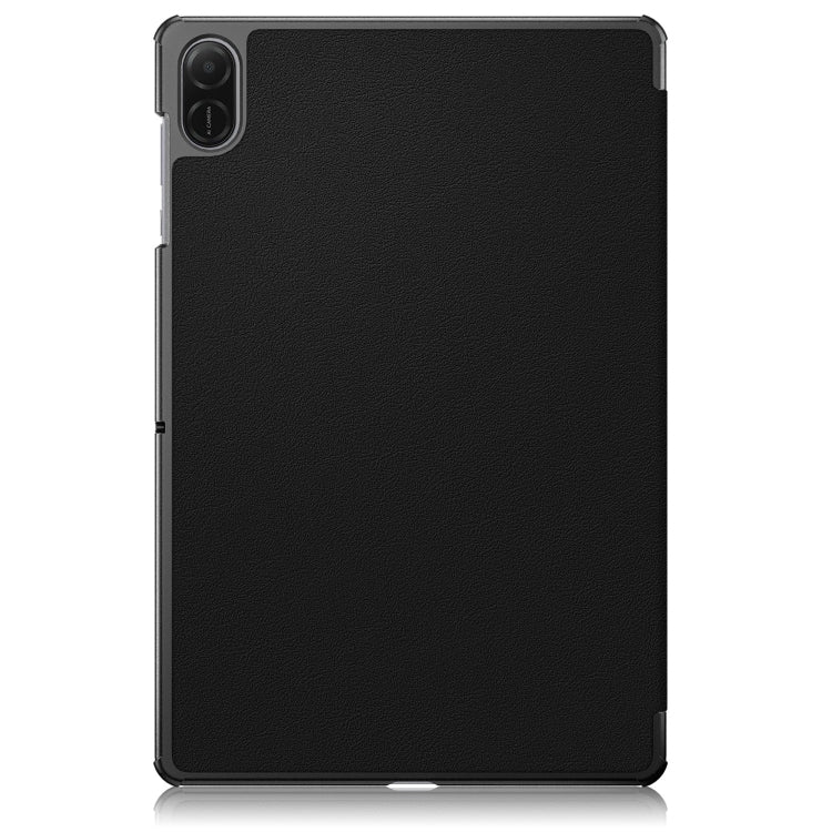 For Honor Pad X8b / X8a Custer Pure Color 3-Fold Leather Tablet Case