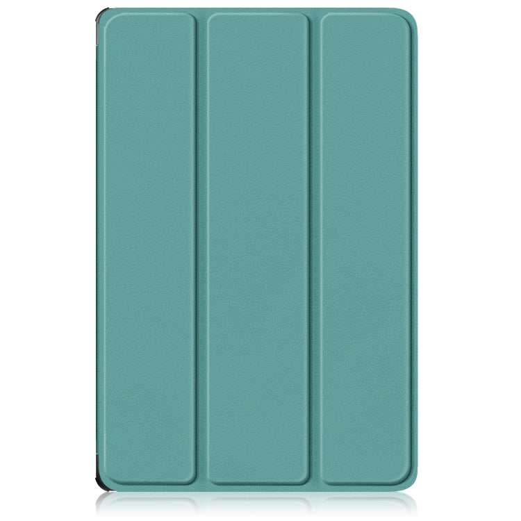 For Honor Pad X8b / X8a Custer Pure Color 3-Fold Leather Tablet Case