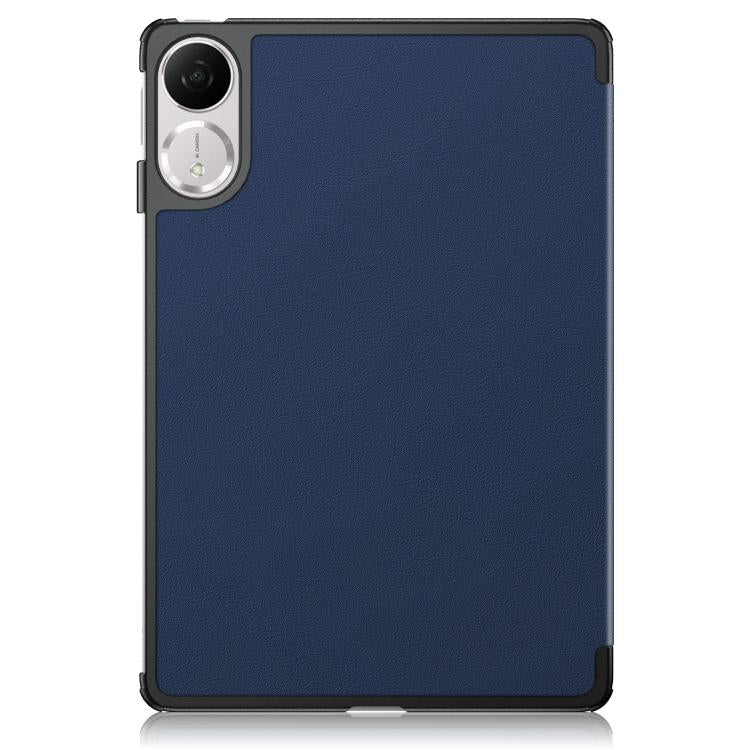 For Honor Pad V9 11.5 Custer Pure Color 3-Fold Leather Tablet Case