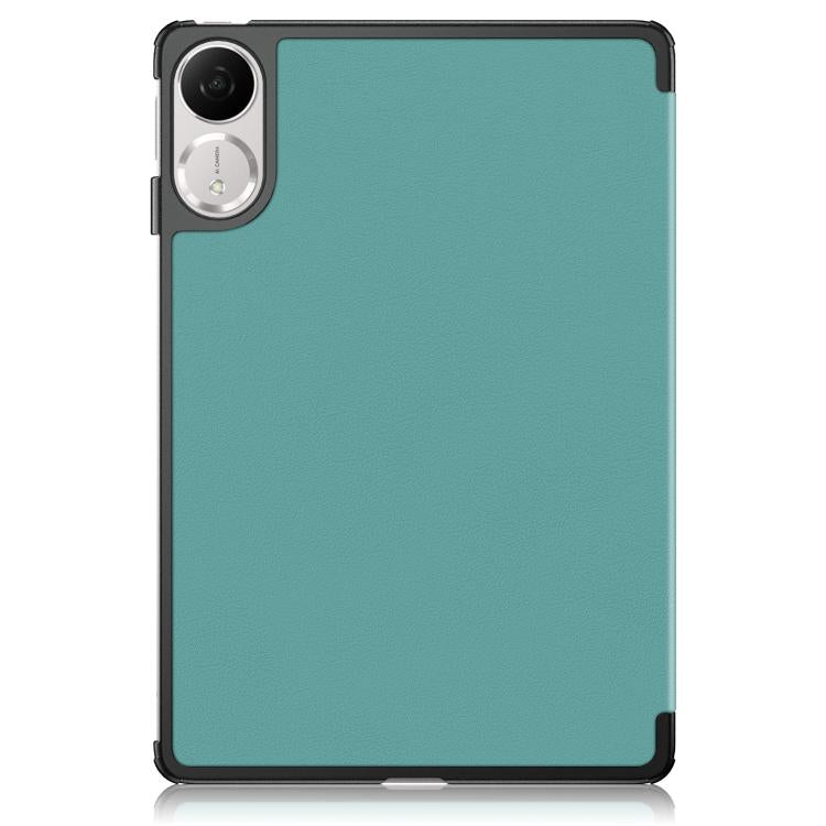 For Honor Pad V9 11.5 Custer Pure Color 3-Fold Leather Tablet Case