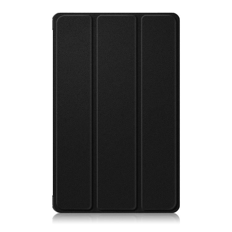 For Honor Pad X9a / X9 Pro Custer Pure Color 3-Fold Leather Tablet Case