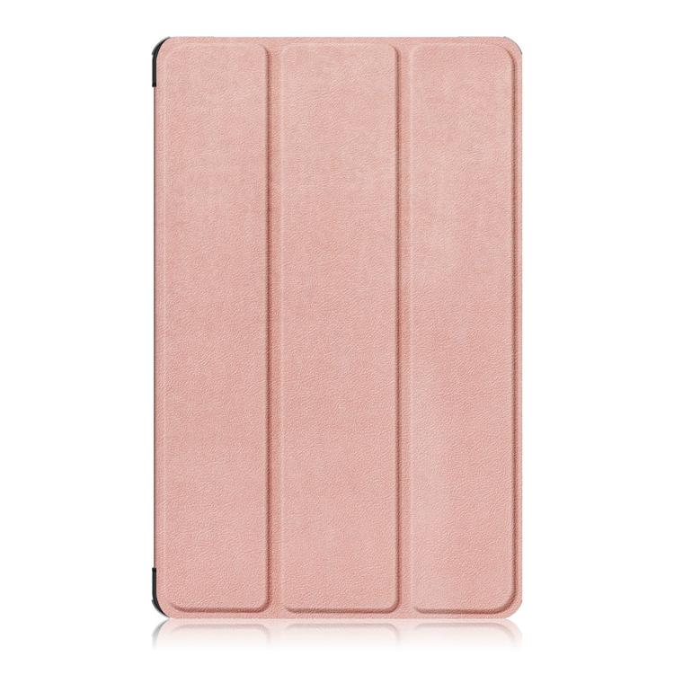 For Honor Pad X9a / X9 Pro Custer Pure Color 3-Fold Leather Tablet Case