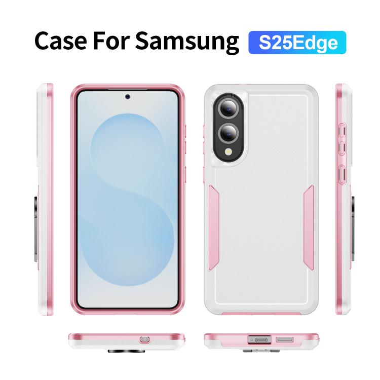 For Samsung Galaxy S25 Edge 5G Pioneer Armor Heavy Duty PC Hybrid TPU Phone Case