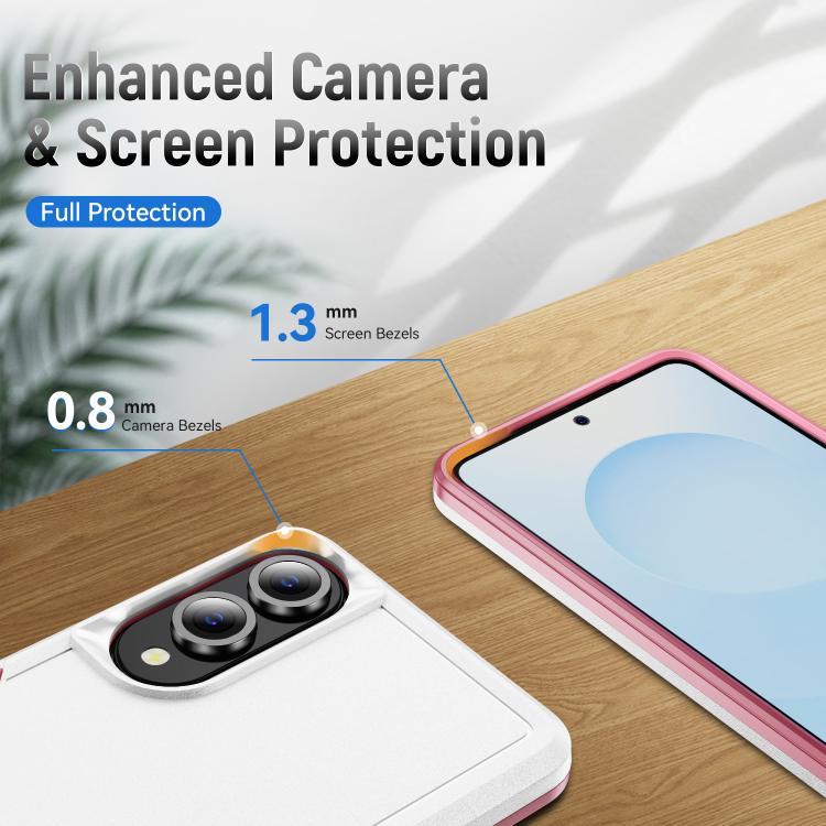 For Samsung Galaxy S25 Edge 5G Pioneer Armor Heavy Duty PC Hybrid TPU Phone Case