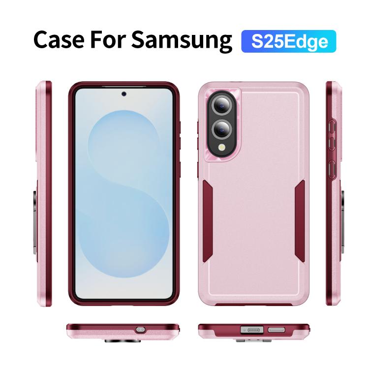 For Samsung Galaxy S25 Edge 5G Pioneer Armor Heavy Duty PC Hybrid TPU Phone Case