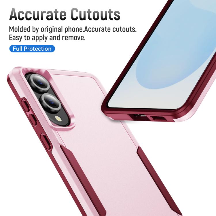 For Samsung Galaxy S25 Edge 5G Pioneer Armor Heavy Duty PC Hybrid TPU Phone Case