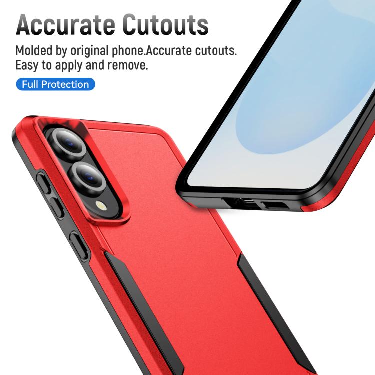 For Samsung Galaxy S25 Edge 5G Pioneer Armor Heavy Duty PC Hybrid TPU Phone Case