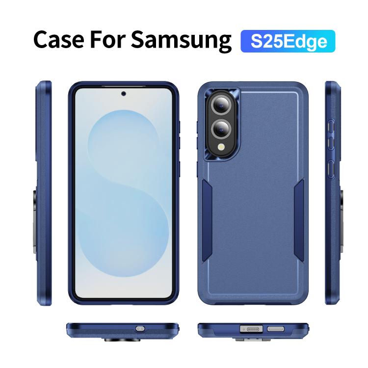 For Samsung Galaxy S25 Edge 5G Pioneer Armor Heavy Duty PC Hybrid TPU Phone Case