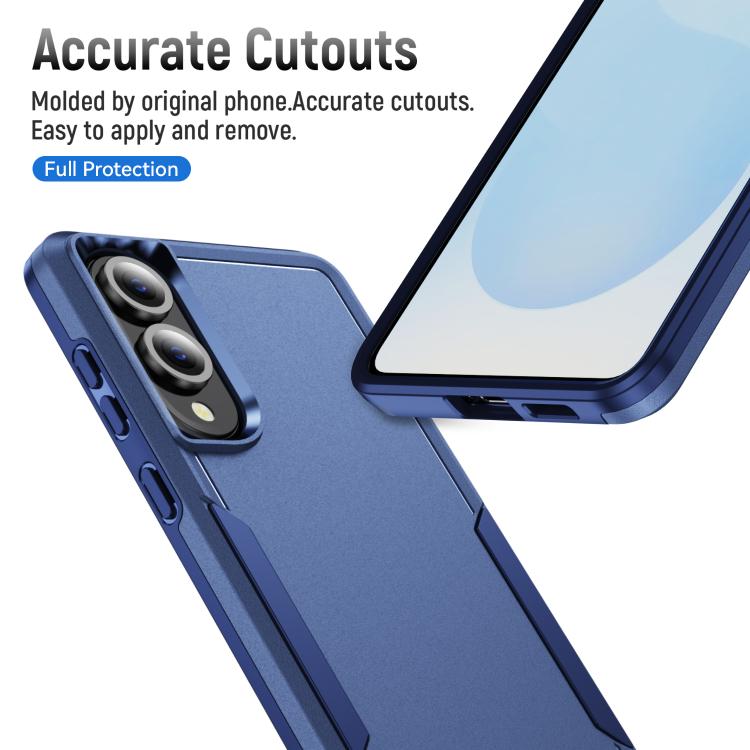 For Samsung Galaxy S25 Edge 5G Pioneer Armor Heavy Duty PC Hybrid TPU Phone Case