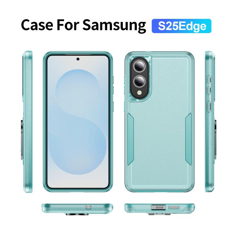 For Samsung Galaxy S25 Edge 5G Pioneer Armor Heavy Duty PC Hybrid TPU Phone Case