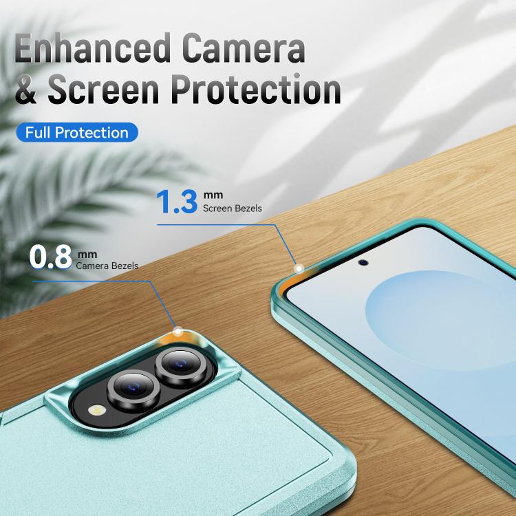 For Samsung Galaxy S25 Edge 5G Pioneer Armor Heavy Duty PC Hybrid TPU Phone Case