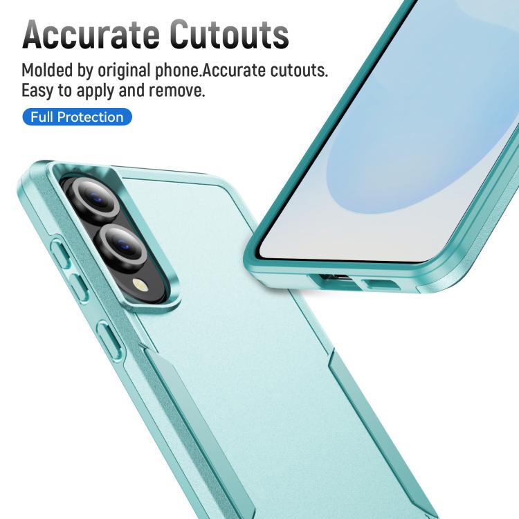 For Samsung Galaxy S25 Edge 5G Pioneer Armor Heavy Duty PC Hybrid TPU Phone Case