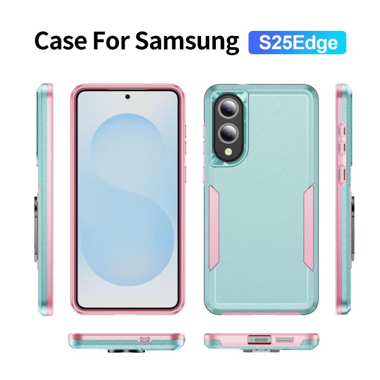 For Samsung Galaxy S25 Edge 5G Pioneer Armor Heavy Duty PC Hybrid TPU Phone Case