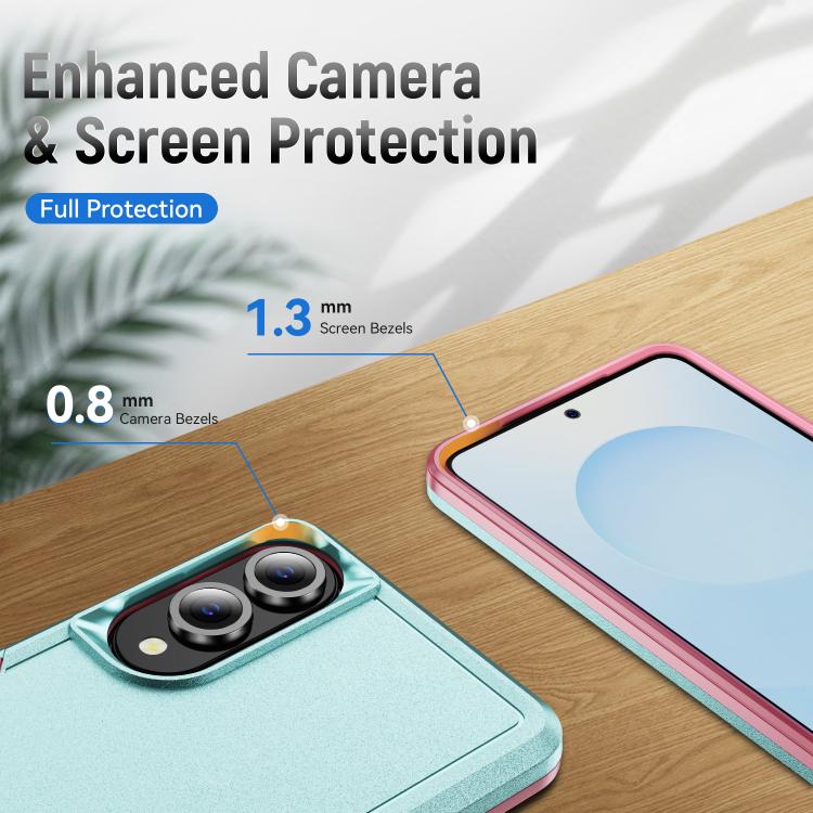 For Samsung Galaxy S25 Edge 5G Pioneer Armor Heavy Duty PC Hybrid TPU Phone Case