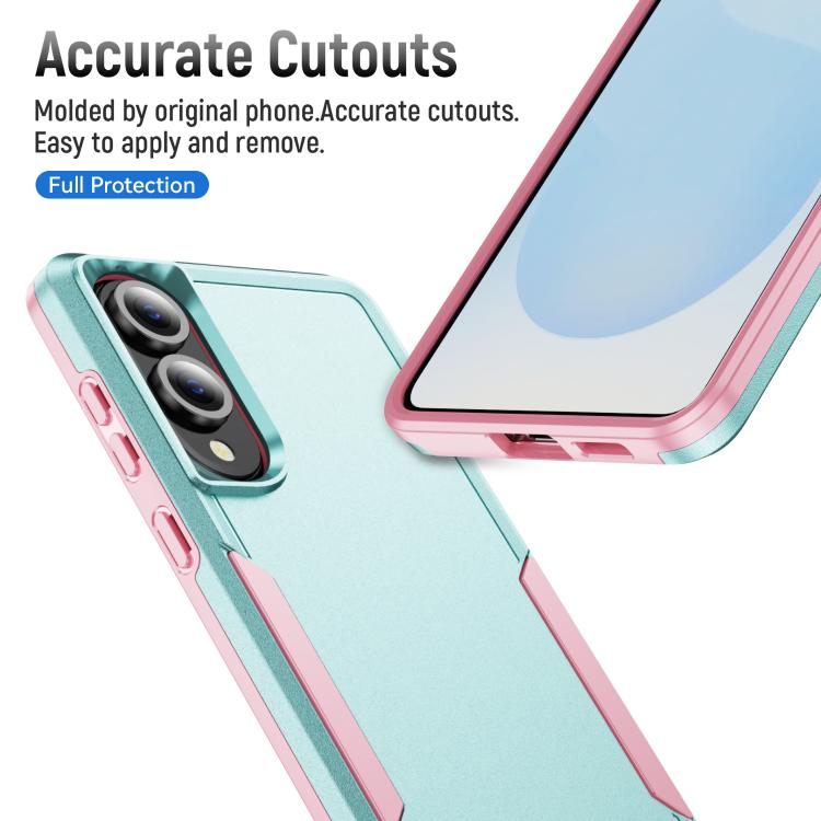 For Samsung Galaxy S25 Edge 5G Pioneer Armor Heavy Duty PC Hybrid TPU Phone Case