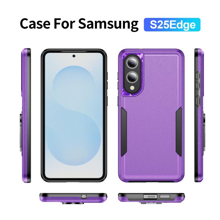 For Samsung Galaxy S25 Edge 5G Pioneer Armor Heavy Duty PC Hybrid TPU Phone Case