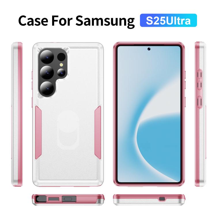 For Samsung Galaxy S25 Ultra 5G Pioneer Armor Heavy Duty PC Hybrid TPU Phone Case
